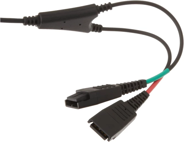 Alt view image 3 of 6 - Jabra 265-09 Link 265 USB/QD Training Cable, Black
