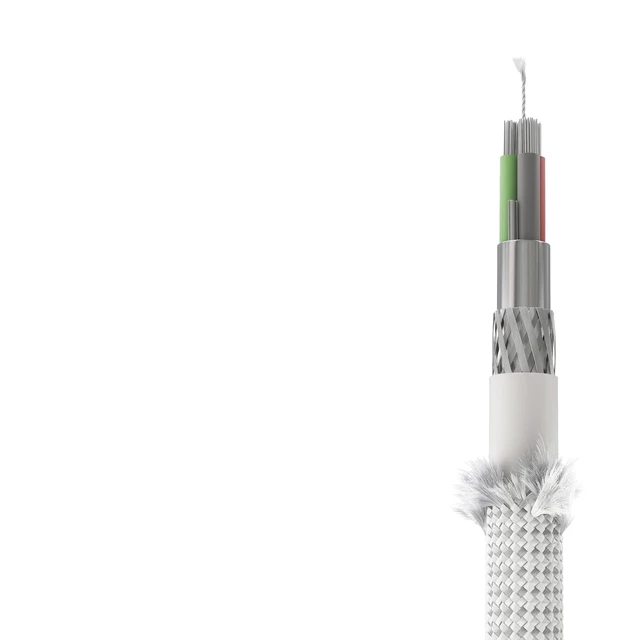 Alt view image 4 of 4 - NOMAD USB-C Cable 1.5M White V3, USB-C to USB-C Built with Kevlar, Charging Cable USB C, USB Type C Cable Fast Charging