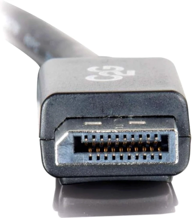 Alt view image 3 of 4 - C2G Display Port Cable, Display Port to VGA, Male to Male, Black, 10 Feet (3.04 Meters), Cables to Go 54333 - TAA Compliant