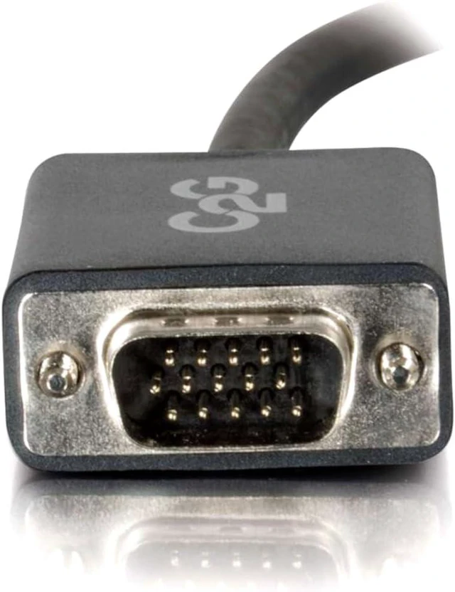 Alt view image 4 of 4 - C2G Display Port Cable, Display Port to VGA, Male to Male, Black, 10 Feet (3.04 Meters), Cables to Go 54333 - TAA Compliant