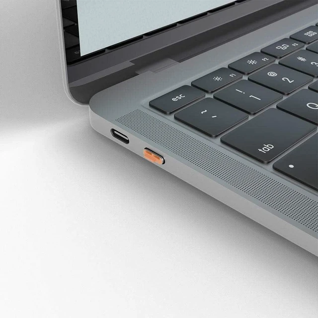 Alt view image 4 of 4 - Lindy USB Type C Port Blockers Without Key, Orange - Pack of 10