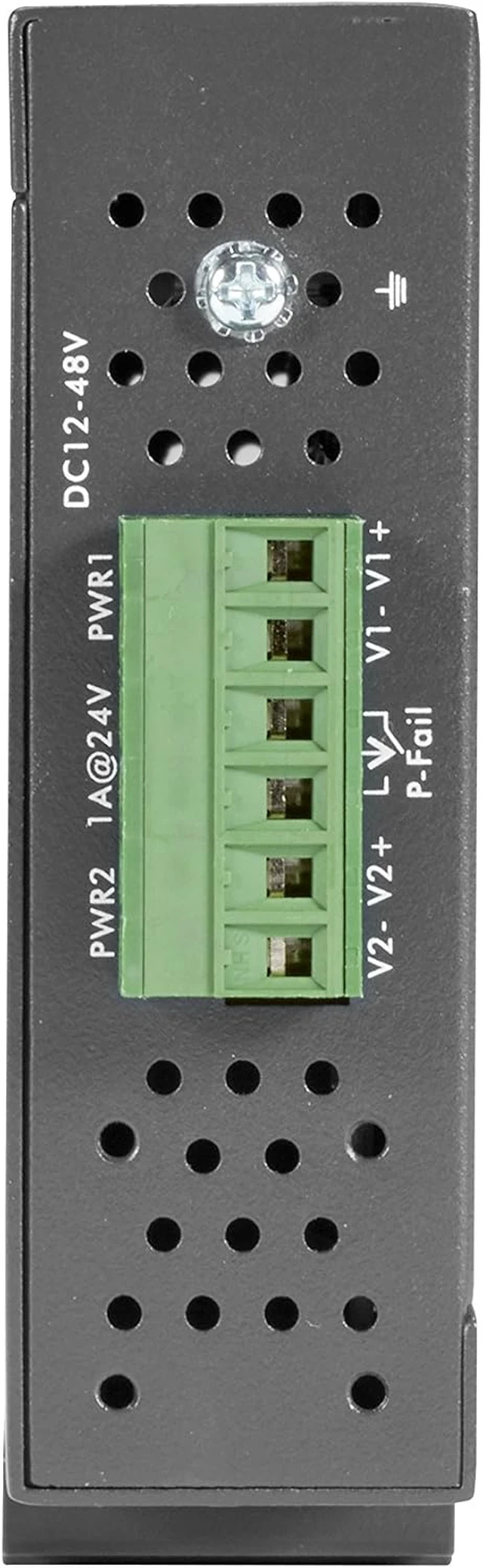 Alt view image 3 of 4 - Fast Ethernet (100-Mbps) Extreme Temperature Switch - (8) 10/100-Mbps Copper Rj4
