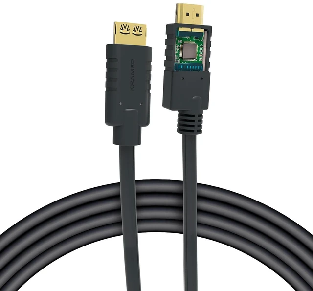 Main image of Kramer Active High-Speed HDMI Cable CA-HM-82, 82 ft, 4K@60Hz, HDMI to HDMI