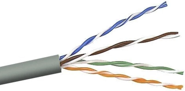 Main image of Belkin Cat5e Stranded Bulk Ethernet Cable, 1000ft Spool, 4-Pair 24AWG