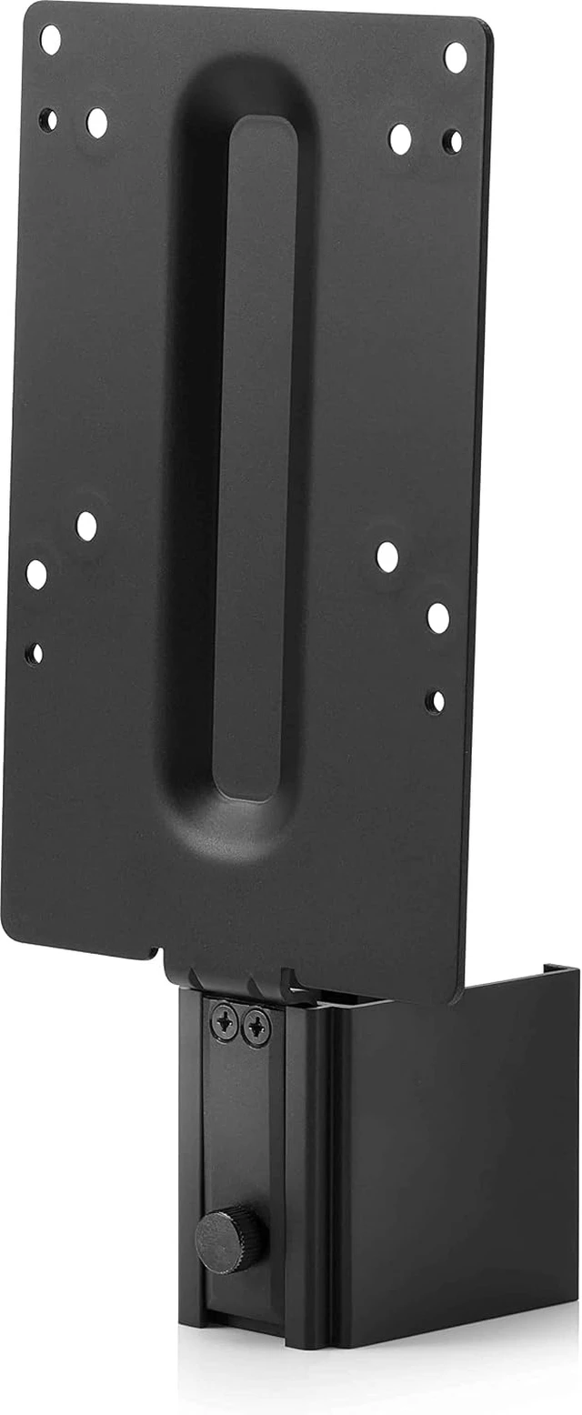 Alt view image 4 of 6 - HP Mounting Bracket for Monitor, Thin Client, Workstation, Mini PC, Chromebox - Black - Height Adjustable - 100 x 100 - VESA Mount Compatible