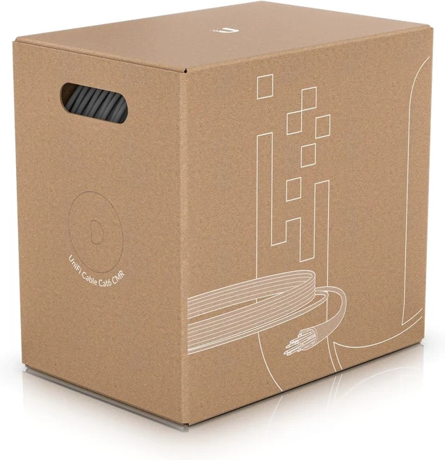Alt view image 3 of 3 - Ubiquiti UC-C6-CMR Unifiable Category Indoor Ethernet Cable