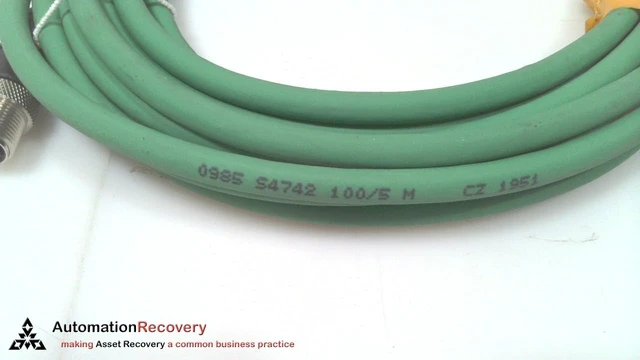 Alt view image 2 of 3 - 0985 S4742 100/5M, Ethernet Cat5e Dbl-End Cordset 0985 S4742 100/5M