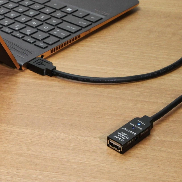 Alt view image 2 of 2 - USBGear 65ft. USB 2.0 Active Extension Cable A (Male) to A (Female)