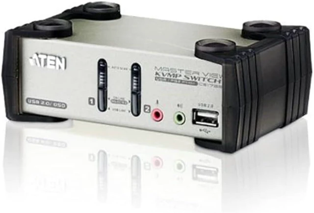 Main image of Aten Corp 2 Port USB KVMP with Audio (CS1732B)