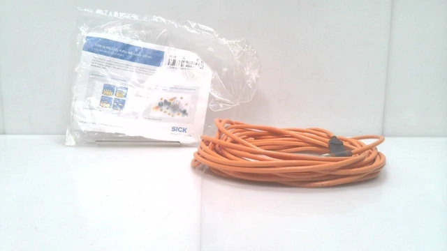 Main image of SICK DSL-8U04G10M025KM1 (6034575), 10 Meter Length, 4-Wire, M8 4 PIN Straight Male Connector (Head A), Sensor Connector Cable, UNSHIELDED, USB-A Straight Male (Head B)