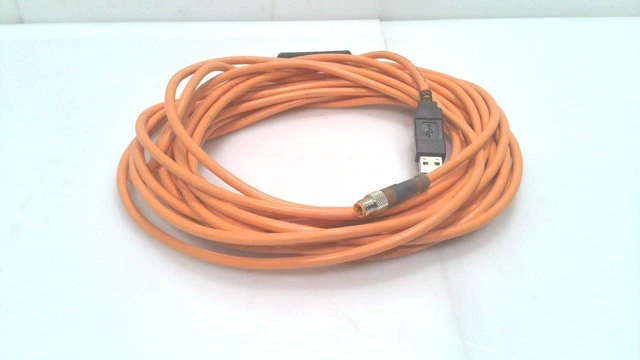 Alt view image 3 of 3 - SICK DSL-8U04G10M025KM1 (6034575), 10 Meter Length, 4-Wire, M8 4 PIN Straight Male Connector (Head A), Sensor Connector Cable, UNSHIELDED, USB-A Straight Male (Head B)