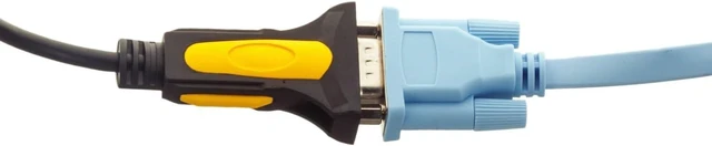 Alt view image 4 of 4 - CablesAndKits USB to Serial Adapter Cable, USB A to DB9 RS232, 70 Inch