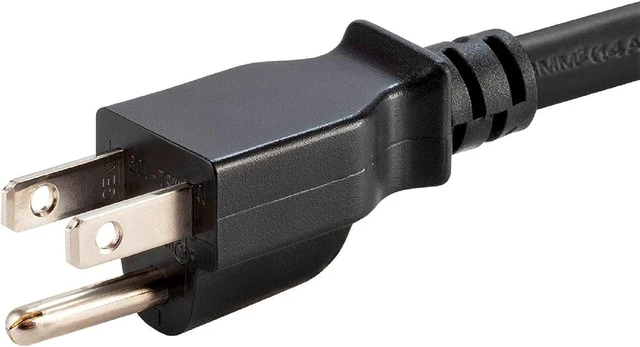Alt view image 5 of 6 - Monoprice Extension Cord - Outdoor NEMA 5-15P to NEMA 5-15R, 15 Amp, 125 Volt, 3-Prong, 14AWG, 50 Feet, Black