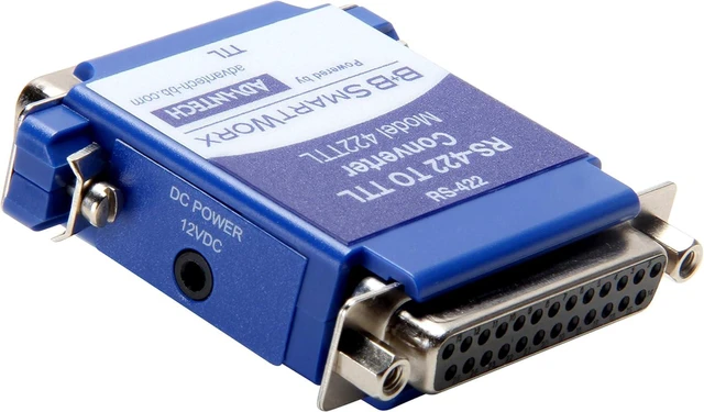 Alt view image 2 of 3 - Advantech B-B Smartworx 422TTL Serial RS-422 DB25 Female to TTL DB25 Male Converter