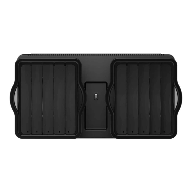 Alt view image 7 of 7 - Belkin B2B161 Store and Charge Go w/ Fixed Dividers (USB Classroom Charging Station for Laptops, Tablets)