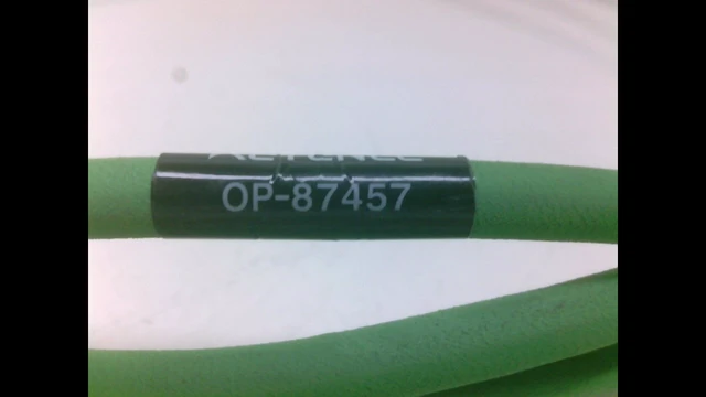 Alt view image 2 of 3 - Keyence Corp OP-87457 RJ-45, M12, 4 PIN, ETHERNET Cable, 2 Meter Cable