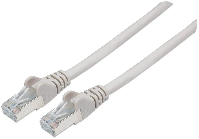 Main image of Intellinet Network Patch Cable, Cat6, 30m, Grey, Copper, S/FTP, LSOH/LSZH, PVC, RJ45, Gold Plated Contacts, Snagless, Booted, Polybag