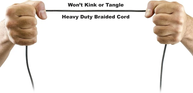 Alt view image 4 of 4 - Tuff Tech 23396 6' Braided Heavy Duty Lightning USB Cable