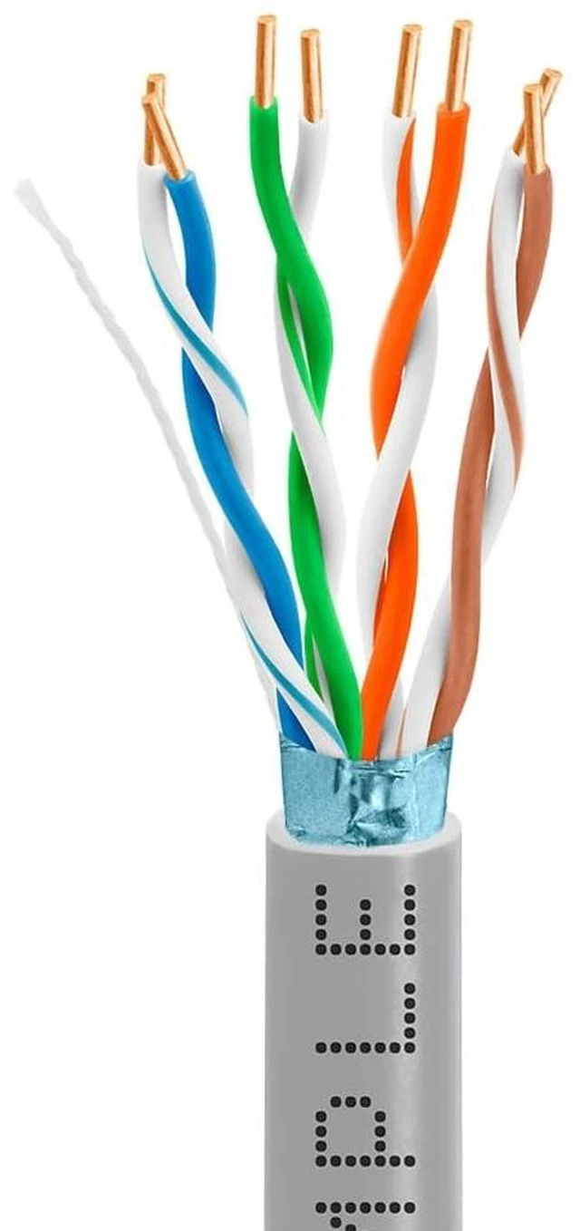 Main image of Gray Cat5e Shielded Ethernet Cable 1000ft