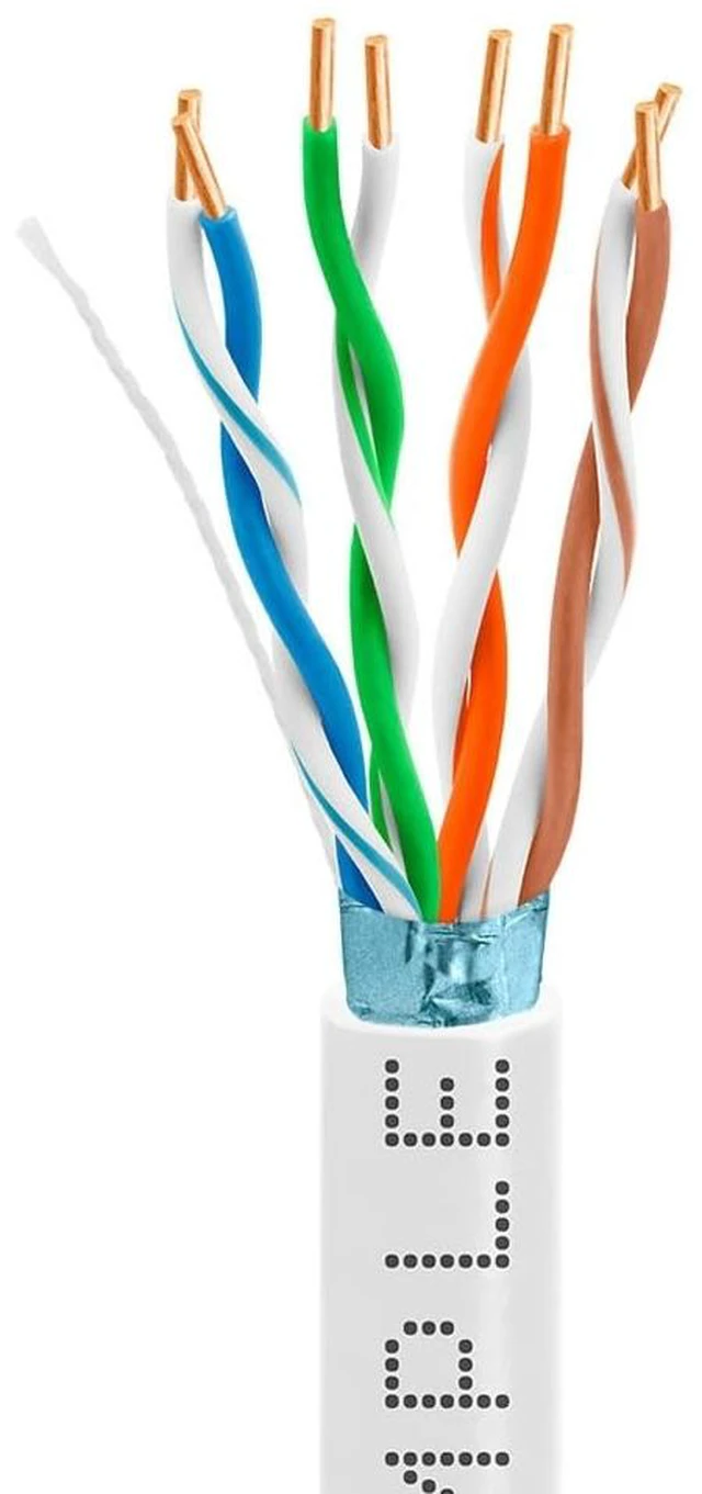 Main image of 1000ft Cat5e Plenum Ethernet Cable White
