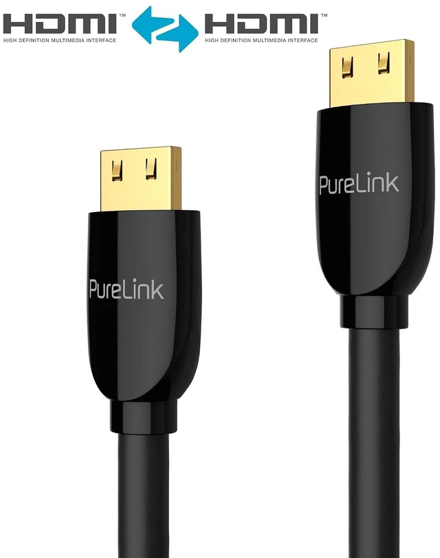 Alt view image 2 of 7 - PureLink HDMI Cable 2.0 4K 60Hz Ultra HD 18Gbps Ethernet Secure Lock 1 m