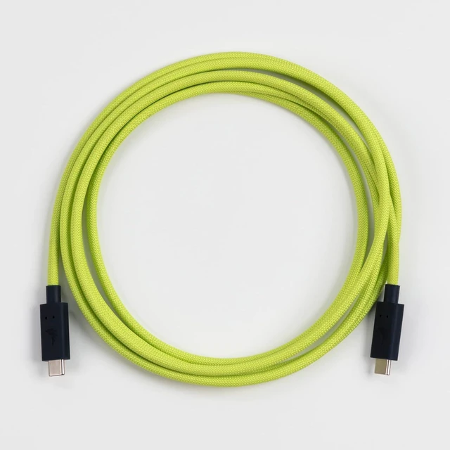 Alt view image 2 of 3 - Angelbird USB-C 4.0 Solid Flex Cable Lime 2m/6.6ft