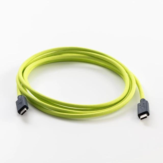 Alt view image 3 of 3 - Angelbird USB-C 4.0 Solid Flex Cable Lime 2m/6.6ft
