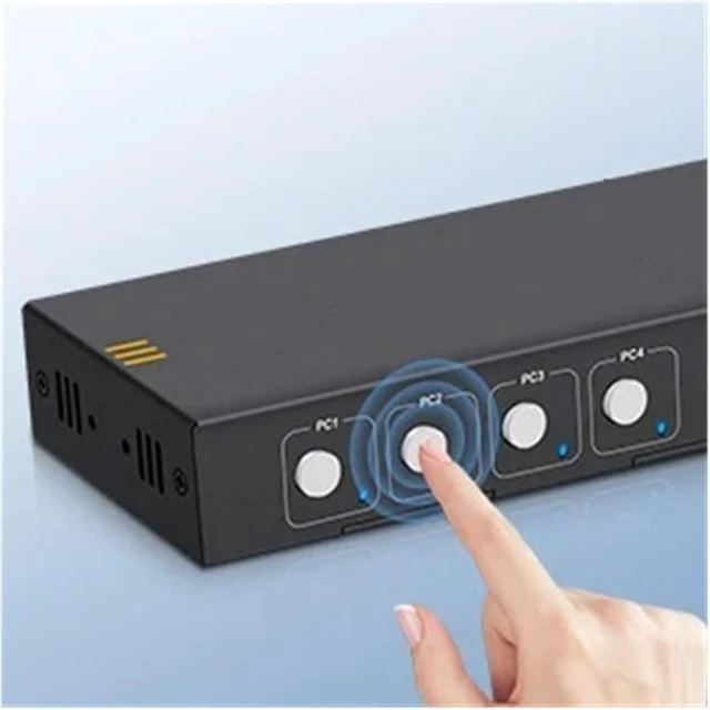Alt view image 2 of 6 - USB Charger Station, USB3.0 KVM Switch Switcher