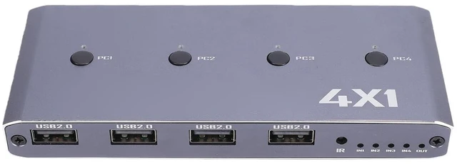 Main image of Diydeg KVM, 4K 60Hz 48Gbps 4 Port