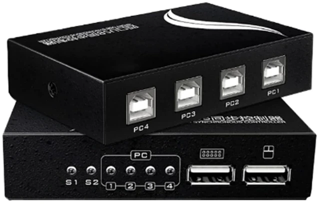 Main image of USB Keyboard Mouse Sync Controller, KVM Switch/Distributor/Controller