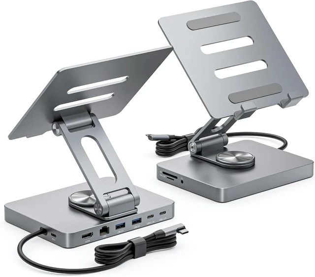 Main image of NXPGKEA iPad Pro USB C Hub Stand,10 in 1 4K@60Hz Multiport Adapter for iPad