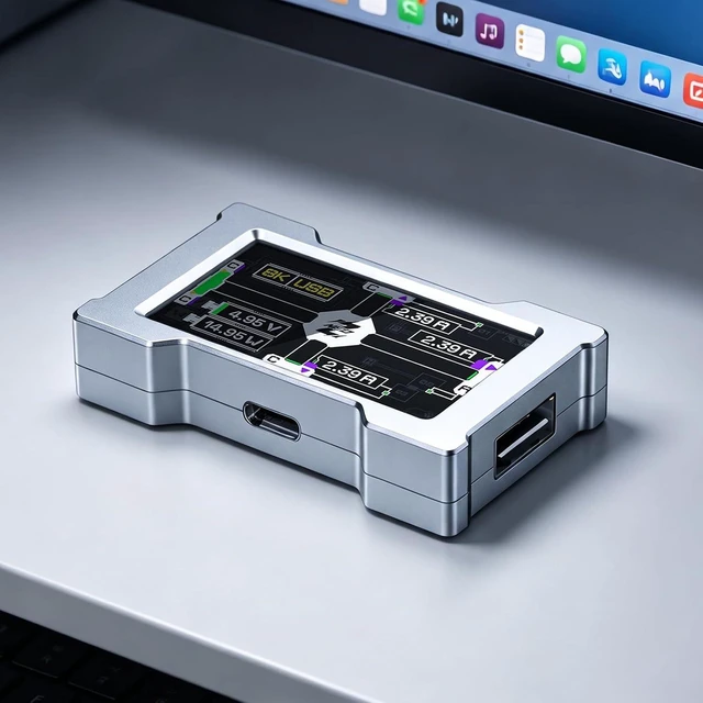 Alt view image 2 of 5 - USB-C HMHUB 2-to-3 Gaming Dock with Display 8K Pro USB C Hub Independent