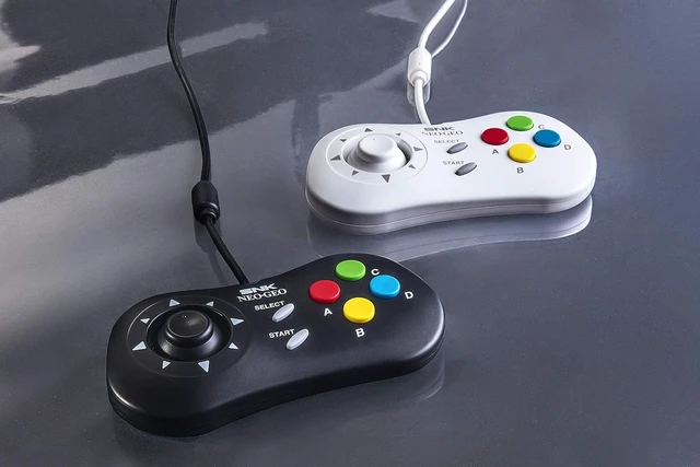 Alt view image 3 of 3 - NEOGEO Mini Console Official Control Pad: Black (NEOGEO Mini)