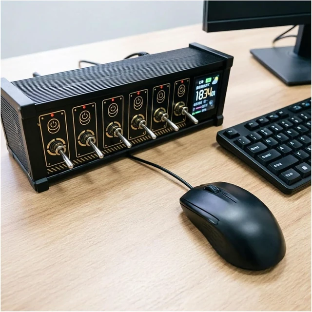 Alt view image 6 of 7 - 6 Ports USB C Splitter, 6 Port USB Docking Station