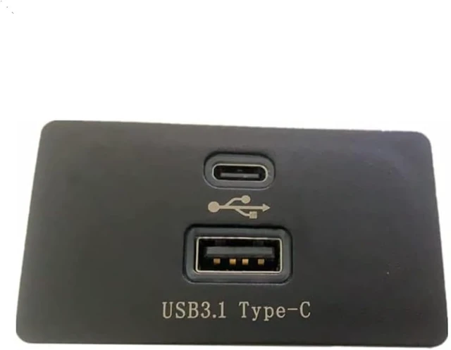 Alt view image 3 of 6 - Type-C+USB Hub for Ford for Focus for Lincoln SYNC 3 LB5T-14F014-CB
