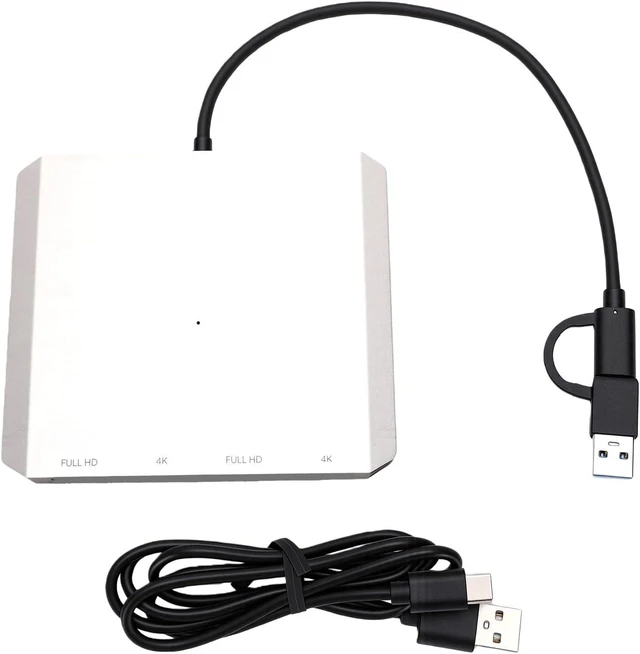 Alt view image 6 of 7 - Zunate USB C Docking Station 4 in 1, 4K 30Hz HD Multimedia Hub for PC