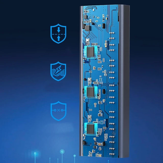 Alt view image 3 of 7 - USB 3.0 Docking Station 10 Ports 5Gbps 60W Individual Switch