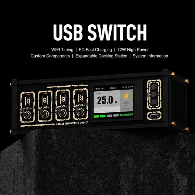 Alt view image 2 of 7 - Desktop Expander, Power Management Controller, USB Power Hub