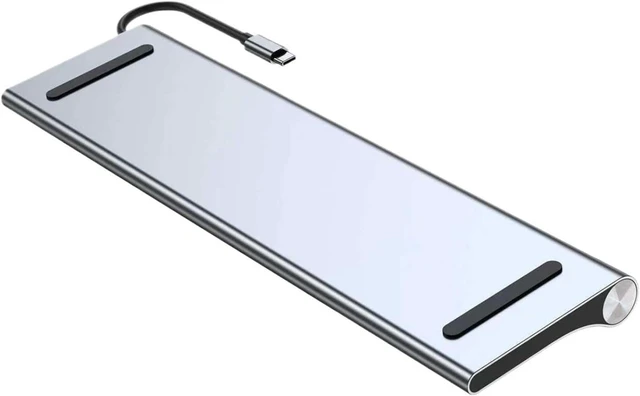 Main image of 12-in-1 USB-C Multiport Docking Station Dual HDMI 4K 30/60Hz