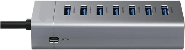 Alt view image 3 of 3 - 7 in 1 USB A Hub C HUB 3.0 5Gbps Fast Data Transfer