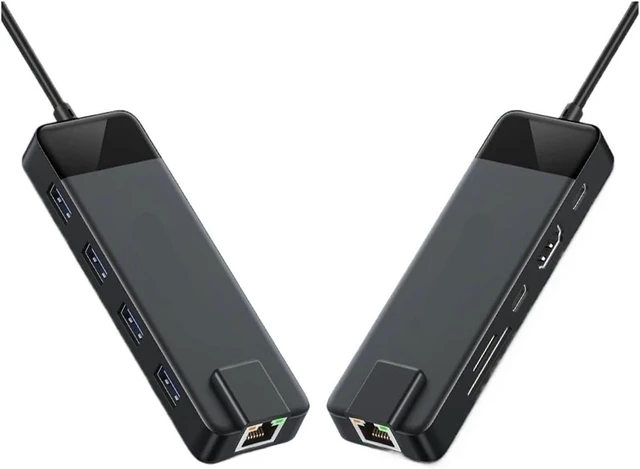 Alt view image 3 of 4 - 10/9in-1 USB C Hub Type Docking Station