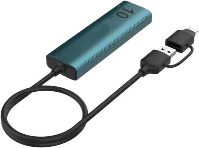 Alt view image 2 of 3 - 6 in 2 Ty/pe C HUB 10Gbps USB3. Gen2 3 Ports