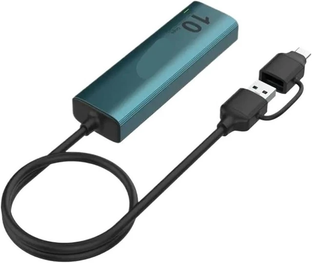 Alt view image 2 of 3 - 6 in 2 Ty/pe C HUB 10Gbps USB3.0 Gen2 3 Ports