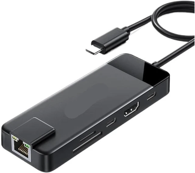 Main image of 10/9in-1 USB C Hub Ty/pe Docking Station RJ45 PD