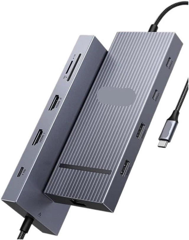 Main image of USB HUB 4K120Hz DP Ty/pe-C to 4K60Hz 2xHDMI