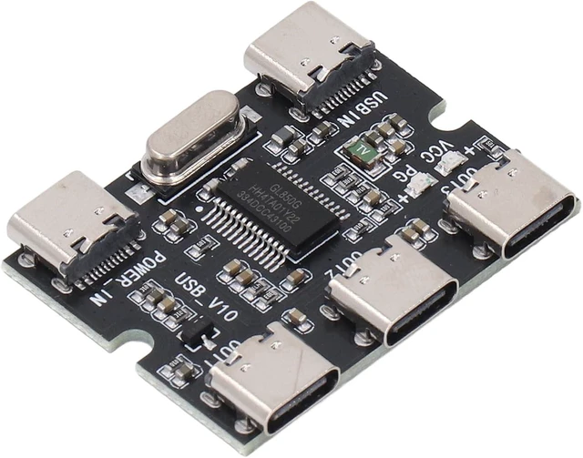 Main image of USB 2.0 Hub Expansion Module, 1 in 3 Out Type C Interface, GL850G