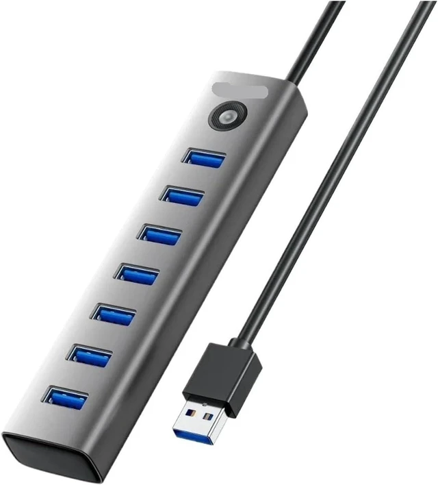 Alt view image 4 of 4 - USB HUB 4/7 Ports Splitter 3.0