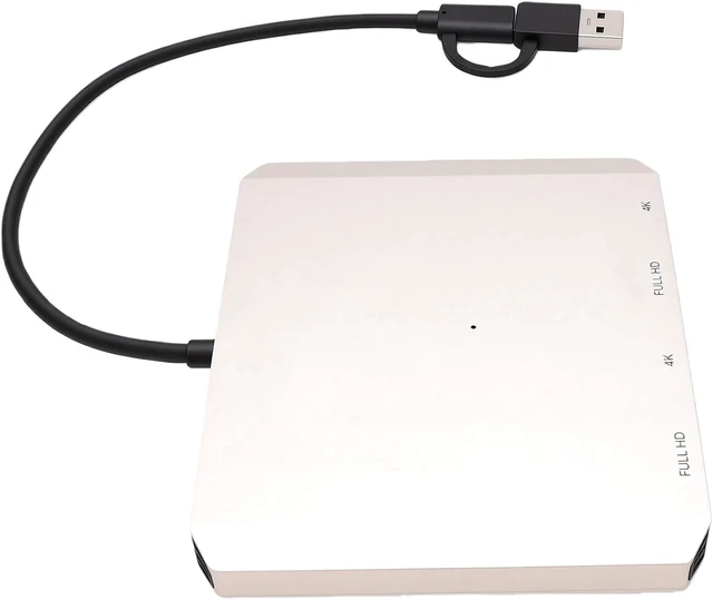 Alt view image 6 of 7 - Gugxiom USB C Docking Station, Dual 4K 30Hz Display, Multi Display Hub