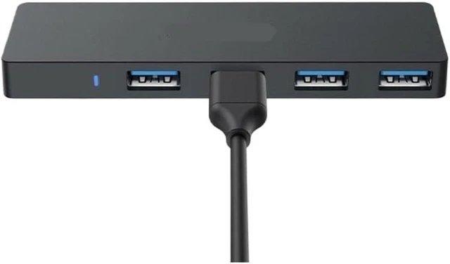 Alt view image 2 of 3 - 4 Port USB 3.0 Hub 5Gbps Compatible with Laptop PC