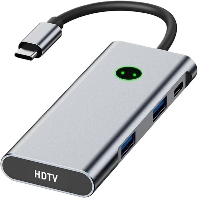 Main image of 7-in-1 USB C Hub 4K60Hz HDTV On/e-Tap Screen